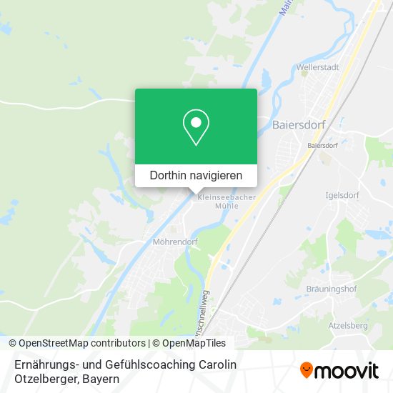 Ernährungs- und Gefühlscoaching Carolin Otzelberger Karte