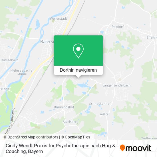 Cindy Wendt Praxis für Psychotherapie nach Hpg & Coaching Karte