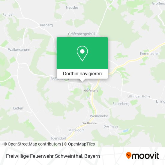 Freiwillige Feuerwehr Schweinthal Karte