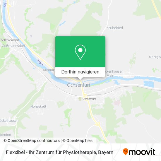 Flexxibel - Ihr Zentrum für Physiotherapie Karte