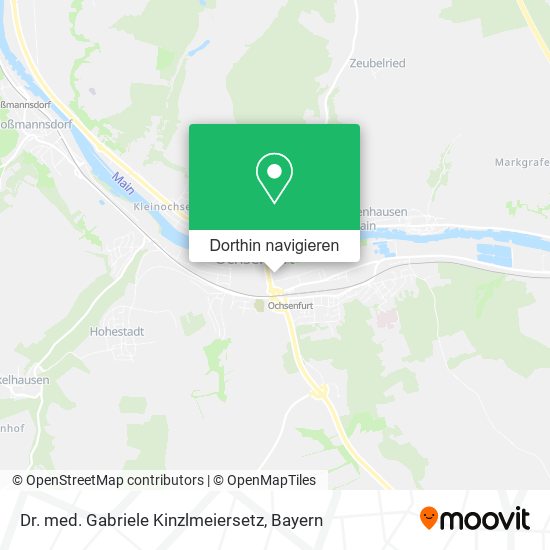 Dr. med. Gabriele Kinzlmeiersetz Karte