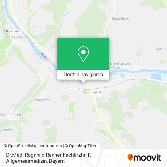 Dr.Med. Ragnhild Renner Fachärztin F. Allgemeinmedizin Karte