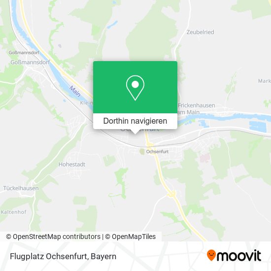 Flugplatz Ochsenfurt Karte