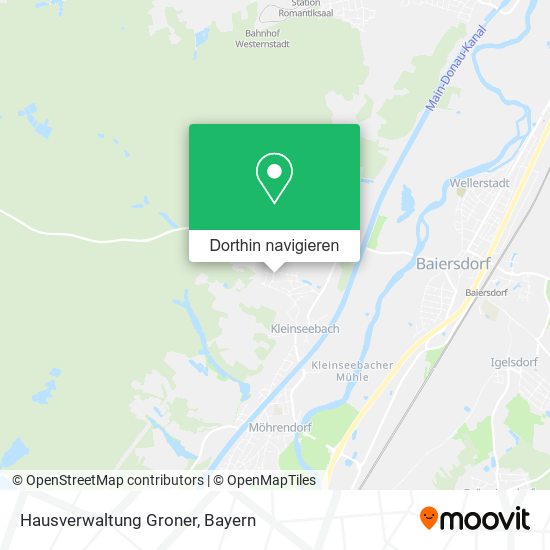 Hausverwaltung Groner Karte