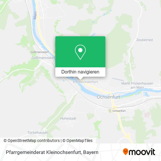 Pfarrgemeinderat Kleinochsenfurt Karte