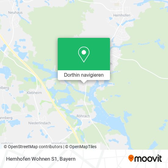 Hemhofen Wohnen S1 Karte