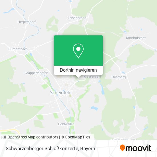Schwarzenberger Schloßkonzerte Karte