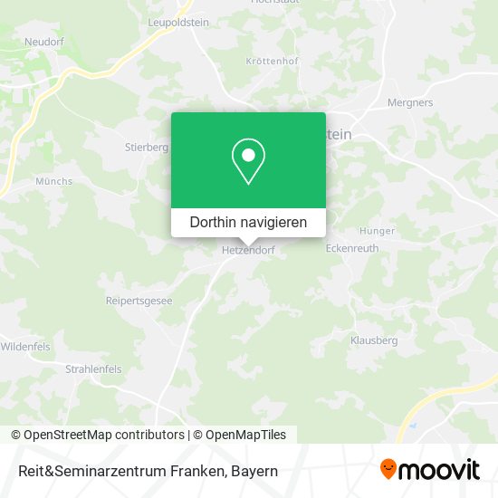 Reit&Seminarzentrum Franken Karte