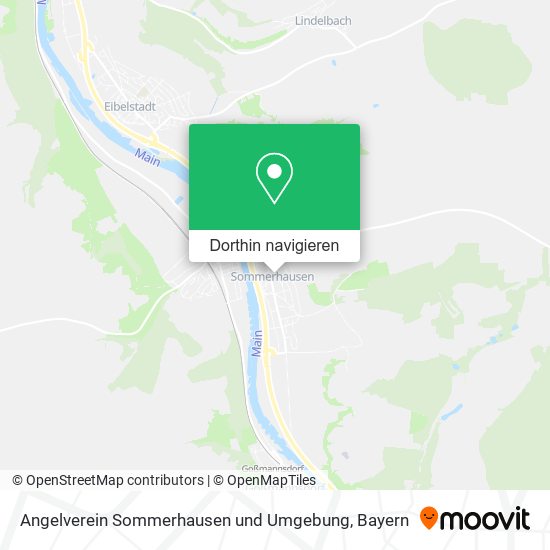 Angelverein Sommerhausen und Umgebung Karte