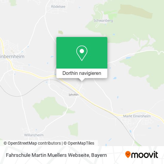 Fahrschule Martin Muellers Webseite Karte