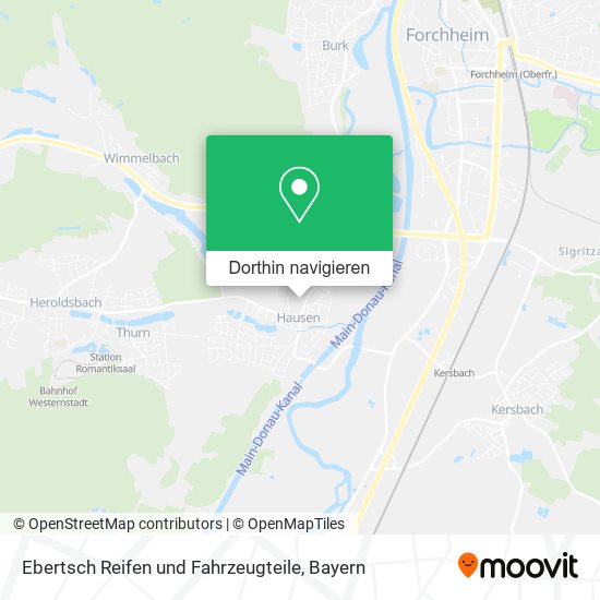 Ebertsch Reifen und Fahrzeugteile Karte