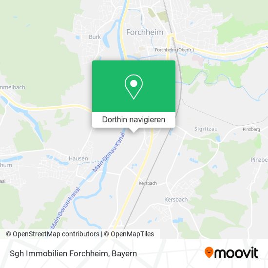 Sgh Immobilien Forchheim Karte