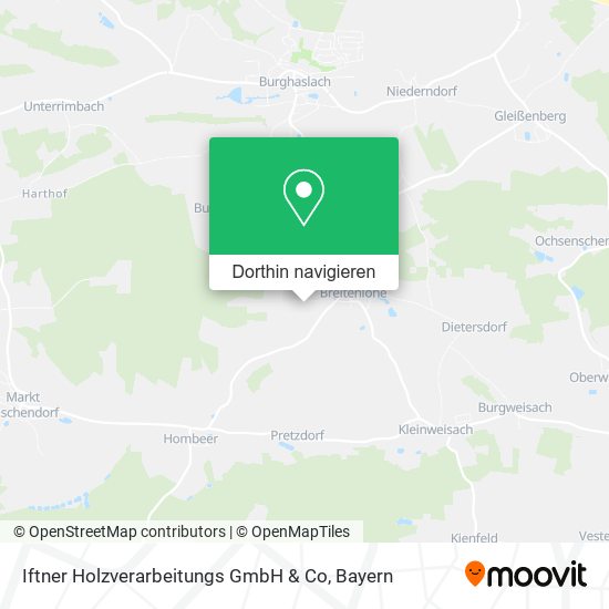 Iftner Holzverarbeitungs GmbH & Co Karte