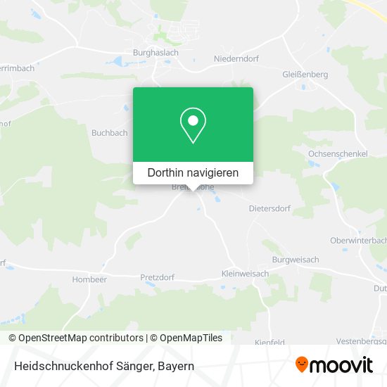 Heidschnuckenhof Sänger Karte
