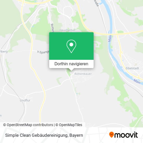 Simple Clean Gebäudereinigung Karte