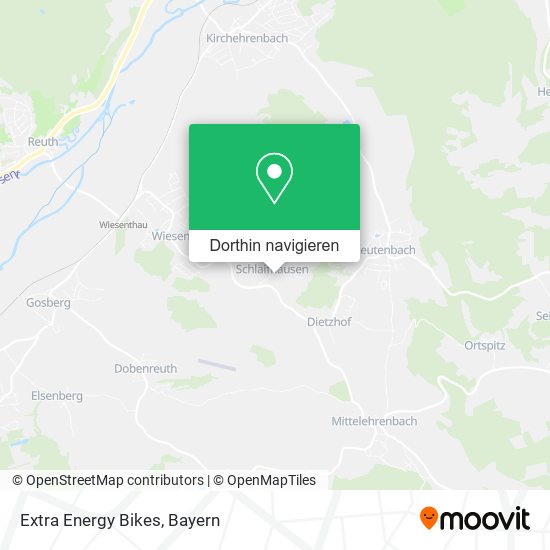 Extra Energy Bikes Karte