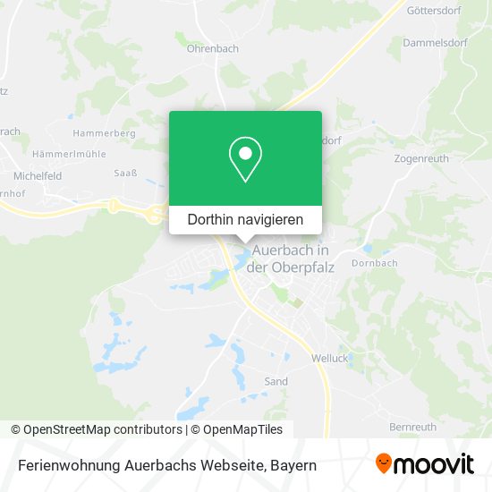 Ferienwohnung Auerbachs Webseite Karte