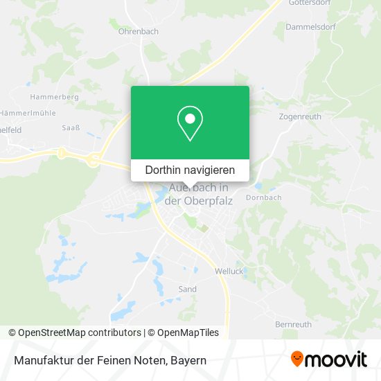 Manufaktur der Feinen Noten Karte