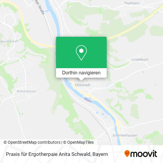 Praxis für Ergotherpaie Anita Schwald Karte