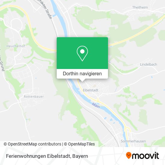 Ferienwohnungen Eibelstadt Karte
