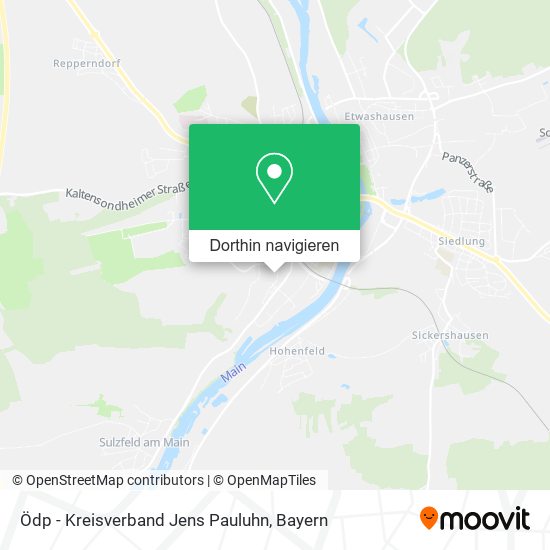 Ödp - Kreisverband Jens Pauluhn Karte