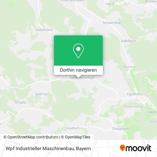 Wpf Industrieller Maschinenbau Karte