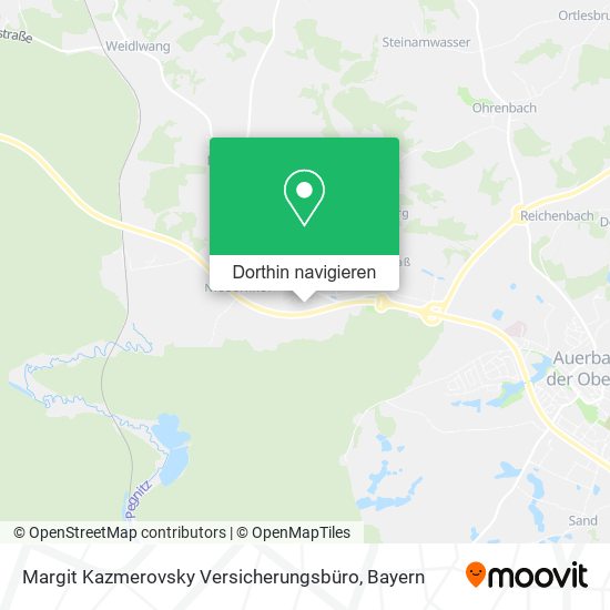 Margit Kazmerovsky Versicherungsbüro Karte