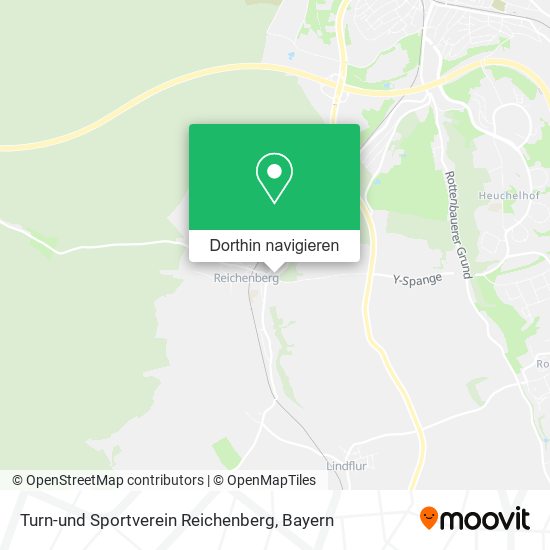 Turn-und Sportverein Reichenberg Karte