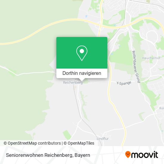 Seniorenwohnen Reichenberg Karte