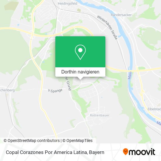 Copal Corazones Por America Latina Karte