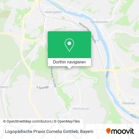 Logopädische Praxis Cornelia Gottlieb Karte