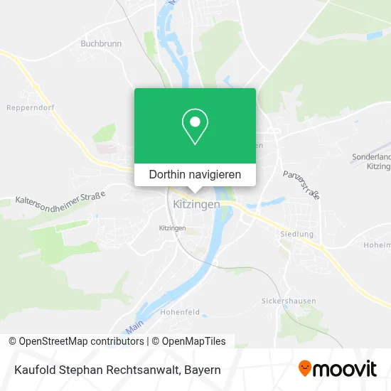 Kaufold Stephan Rechtsanwalt Karte