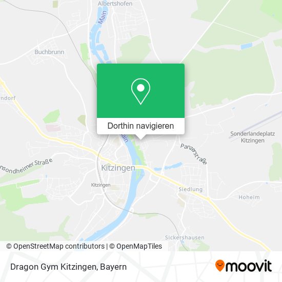 Dragon Gym Kitzingen Karte