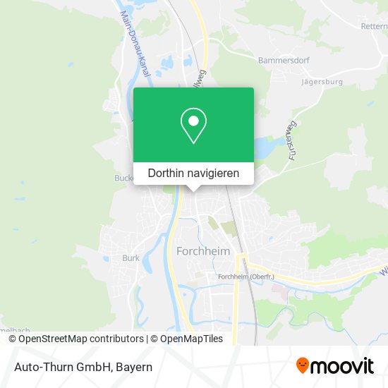 Auto-Thurn GmbH Karte