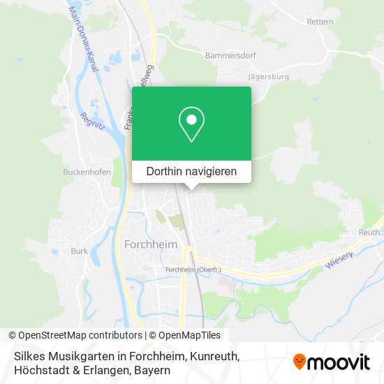 Silkes Musikgarten in Forchheim, Kunreuth, Höchstadt & Erlangen Karte