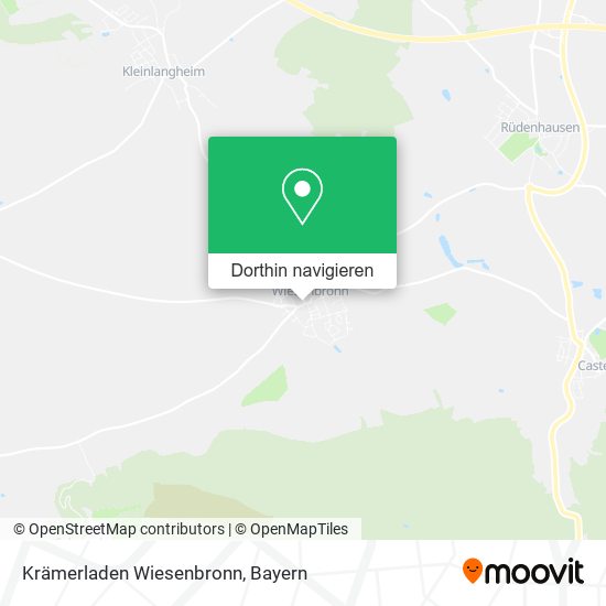 Krämerladen Wiesenbronn Karte