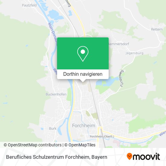 Berufliches Schulzentrum Forchheim Karte