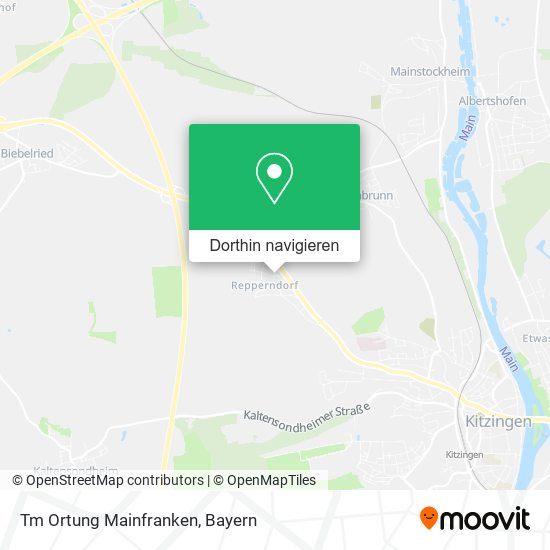 Tm Ortung Mainfranken Karte