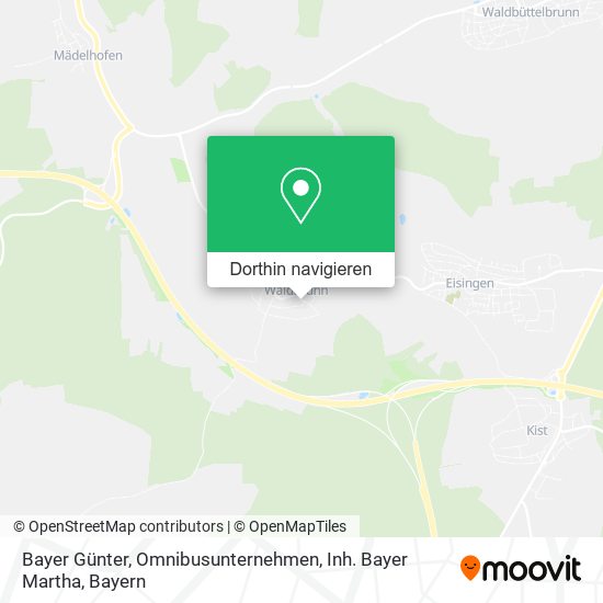 Bayer Günter, Omnibusunternehmen, Inh. Bayer Martha Karte