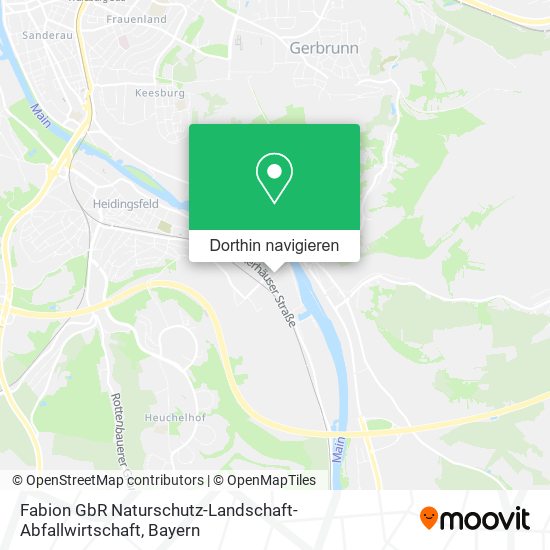 Fabion GbR Naturschutz-Landschaft-Abfallwirtschaft Karte