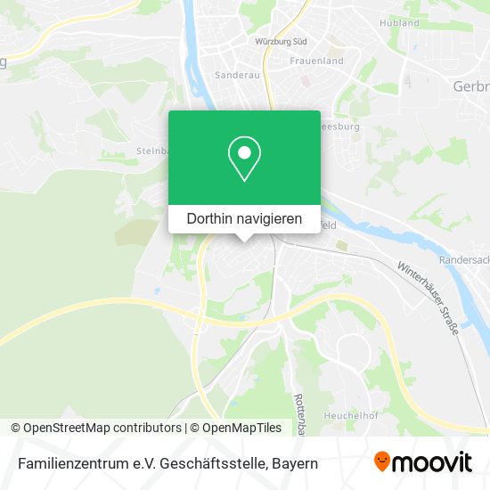 Familienzentrum e.V. Geschäftsstelle Karte