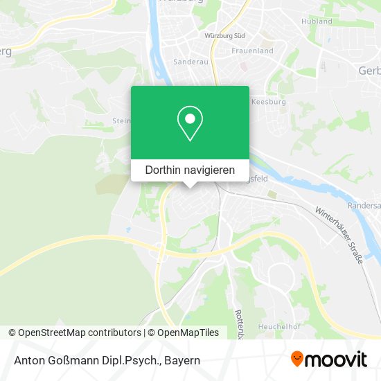 Anton Goßmann Dipl.Psych. Karte