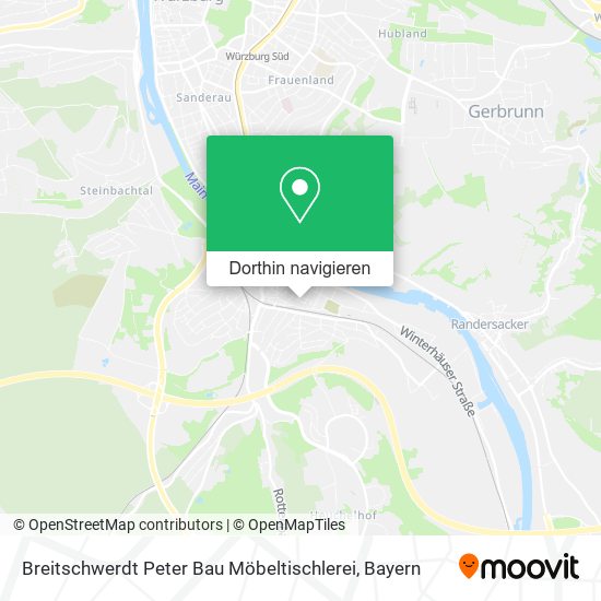 Breitschwerdt Peter Bau Möbeltischlerei Karte