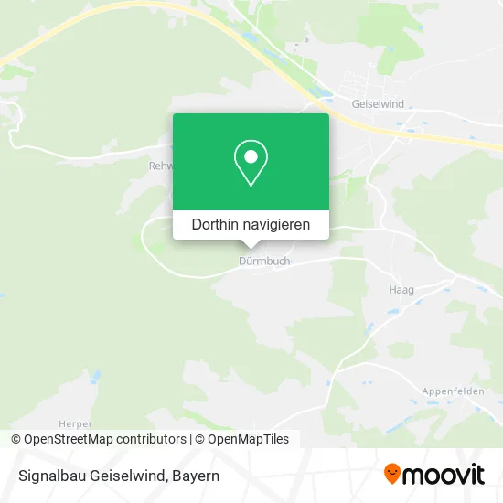 Signalbau Geiselwind Karte