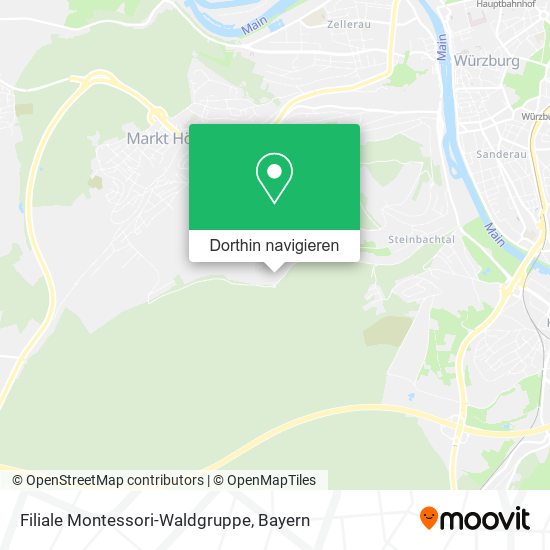 Filiale Montessori-Waldgruppe Karte