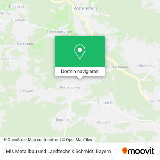 Mls Metallbau und Landtechnik Schmidt Karte