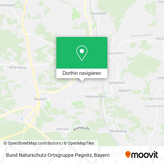 Bund Naturschutz-Ortsgruppe Pegnitz Karte