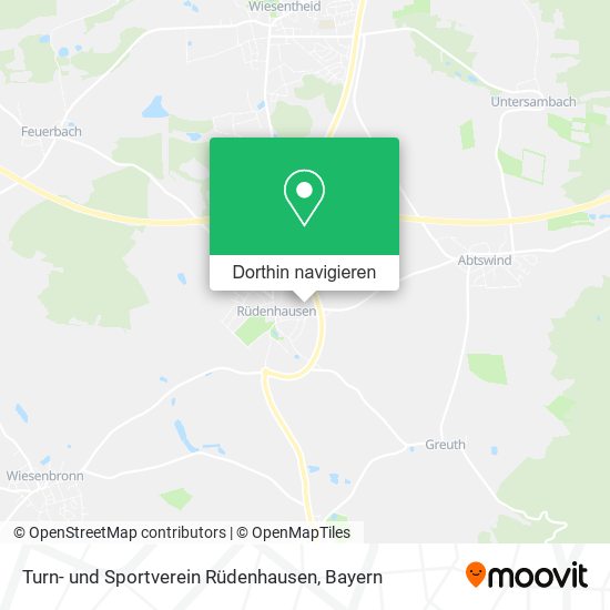 Turn- und Sportverein Rüdenhausen Karte