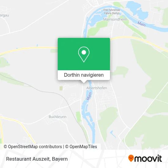 Restaurant Auszeit Karte