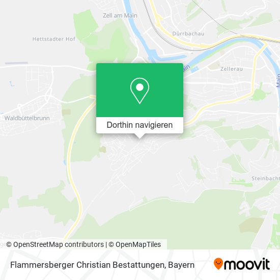 Flammersberger Christian Bestattungen Karte